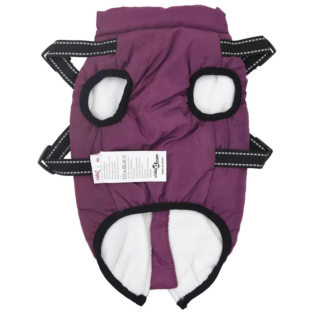 Hundemantel Hundejacke Hundeweste Mit Geschirr Wasserdicht Reflektierend Vidaxl