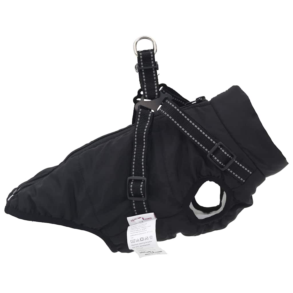 Hundemantel Hundejacke Hundeweste Mit Geschirr Wasserdicht Reflektierend Vidaxl