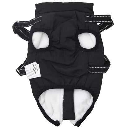 Hundemantel Hundejacke Hundeweste Mit Geschirr Wasserdicht Reflektierend Vidaxl
