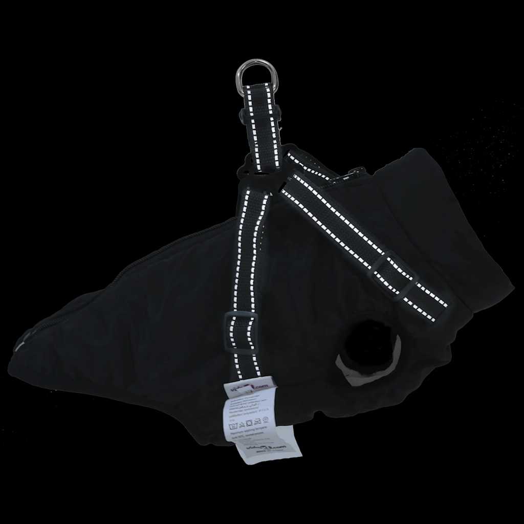 Hundemantel Hundejacke Hundeweste Mit Geschirr Wasserdicht Reflektierend Vidaxl