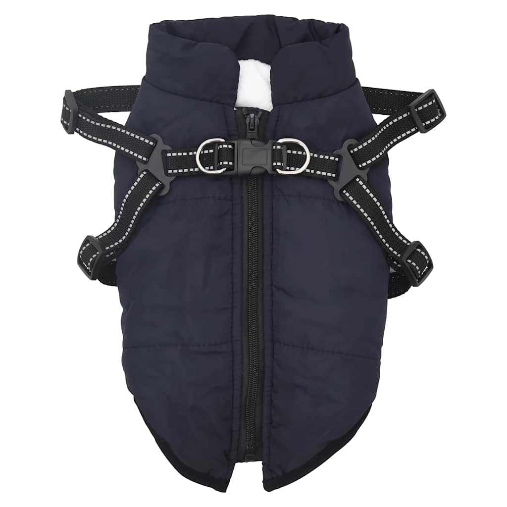 Hundemantel Hundejacke Hundeweste Mit Geschirr Wasserdicht Reflektierend Vidaxl